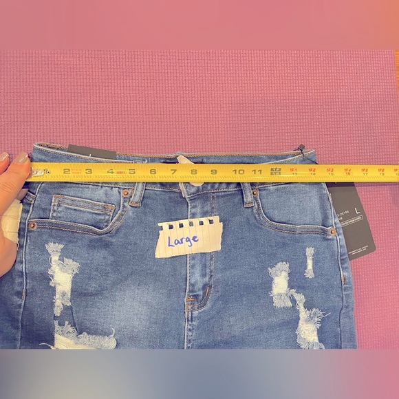 American bazi distressed Bermuda shorts - Picture 12 of 16